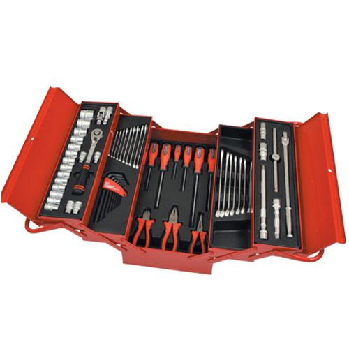 Kennedy 62 Piece General Purpose Tool Kit in Cantilever Tool Box