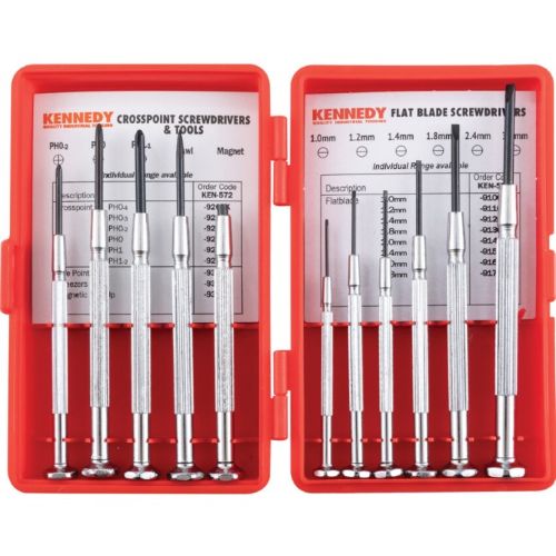 Kennedy Jeweller's & Watchmaker's Screwdriver Set of 11