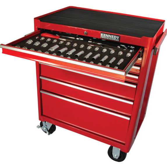 KennedyPro 50 Piece Roller Cabinet Tool Kit, 890 x 690 x 460mm