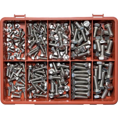 Qualfast A4 Hex Head Set Screws - Metric Kit